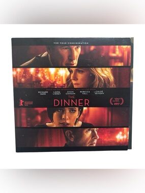 The Dinner (2017) "For Your Consideration" DVD